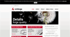 Desktop Screenshot of embega.es